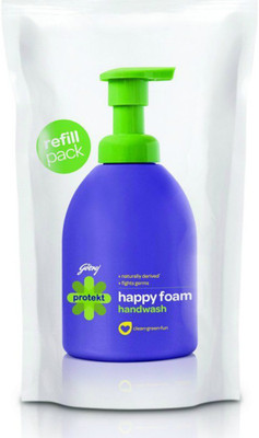 

Godrej Protekt Happy Foam Hand Wash Refill(180 ml, Pouch)