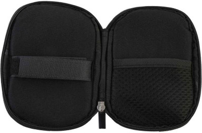 

Gadget Deals Oval shaped - Soft & Waterproof 2.5 inch External Hard Disk Cover Pouch Enclosure(For Seagate, Toshiba, WD, Sony and Transcend 2.5 inch External HD, Black)