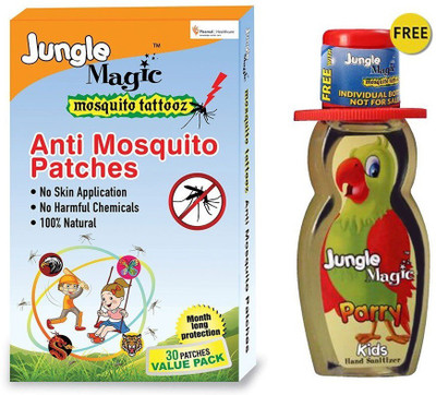 

Jungle Magic Jungle Magic Mosquito Tattooz Value Pack(Pack of 2)