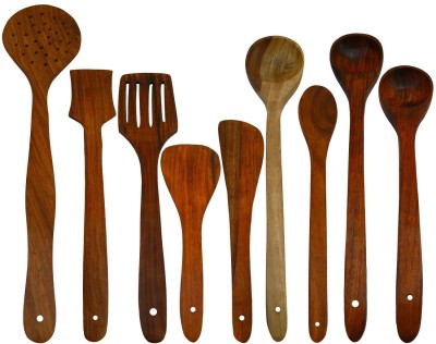 

Craftspoint Wood Cutlery Set(Pack of 9)