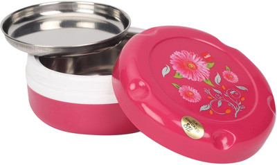 

Cello munch big 2 Containers Lunch Box(300 ml), Pink