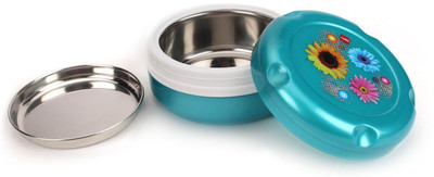 Cello munch small 2 Containers Lunch Box(250 ml), Blue