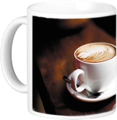 

Akcesstronics Coffee Can Cure Mornings Plastic Mug(350 ml), White