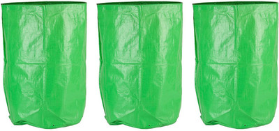 

One Feet Farm Grow Bag (Green, 300 g, Pack of 3) Plant Container Set(Pack of 3, Polythene)