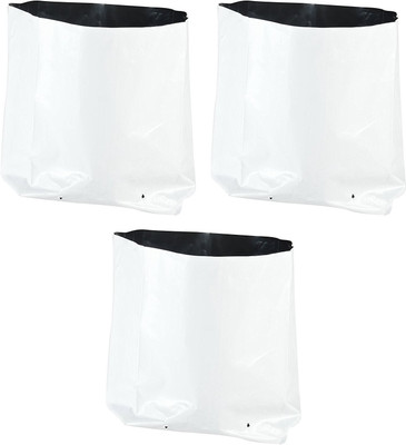 

One Feet Farm Grow Bag UV Treated (White, 170 g, Pack of 3) ,one feet farm grow bag Can be used for home gardening , terrace gardening , indoor & outdoor plant growing . Plant Container Set(Pack of 3, Plastic)