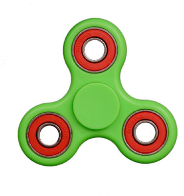 

Montez Best Quality Fidget Hand Spinner toy with Hybrid Ceramic Bearing (Green)(Multicolor)