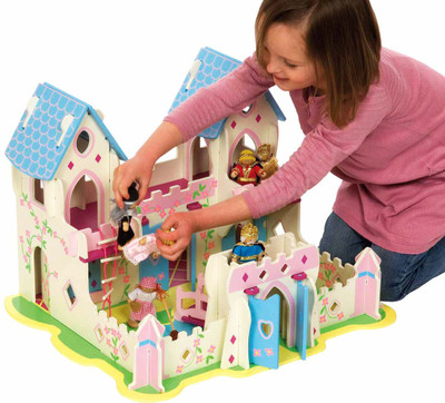 

Jack Royal Princess Palace Big Size High Grade Wooden Toy(Multicolor)