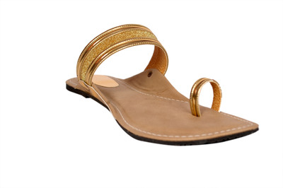 

Studio 9 Women Gold Flats