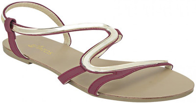 

estatos Women Brown Flats