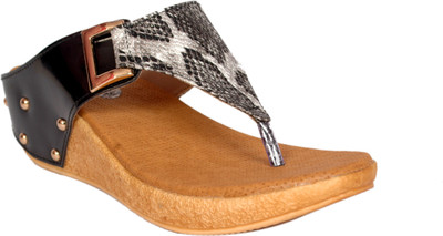 Bora Bora Women Black Wedges