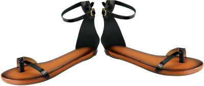 

Rare Women Black Sandals