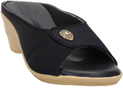 

Zappy Women Black Wedges