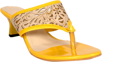 

Bora Bora Women Yellow Heels