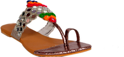 

Bora Bora Women Silver Flats