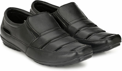 

Hirel's Men Black Sandals