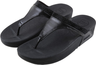 

IRSOE Women Black Wedges