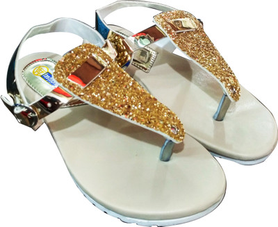 Fashionitz Women Gold Flats