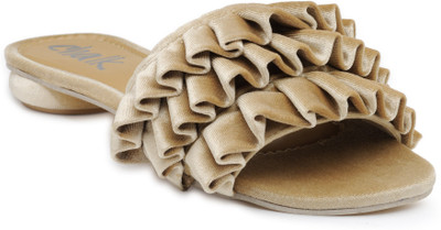 

Chalk Studio Women Gold Flats