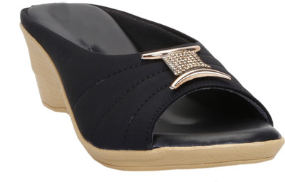 

Zappy Women Black Wedges