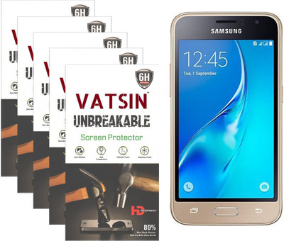

Vatsin Screen Guard for Samsung J1 4G (2016)(Pack of 5), Transparent