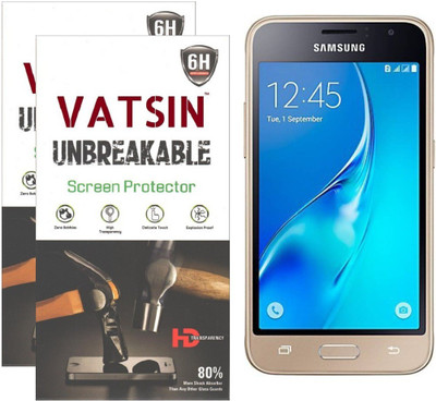 

Vatsin Impossible Screen Guard for Samsung J1 4G (2016)(Pack of 2), Transparent