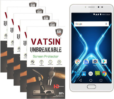 

Vatsin Screen Guard for Panasonic Eluga Ray X(Pack of 5), Transparent