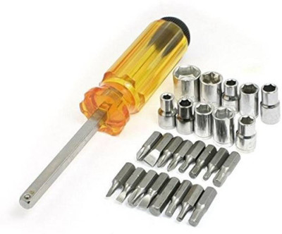

Gadget Deals 28 in 1 Standard Screwdriver Set(Pack of 28), Yellow