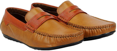 

FAUSTO Loafers For Men(Khaki, Camel