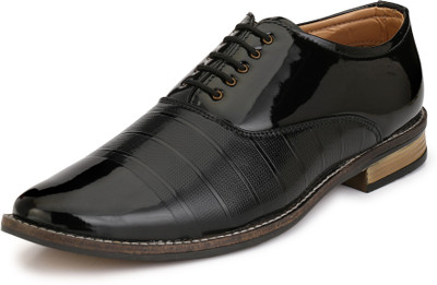 

Kowtow Oxford Men's Patent Brogues For Men(Black
