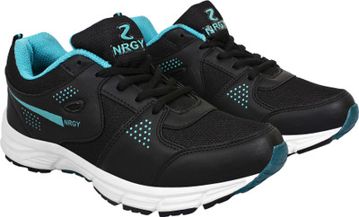 

NRGY Pro Performance Running Shoes For Men(Black, Green, Black::cyan