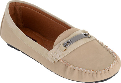 

Shuz Touch Loafers For Women(Beige, Apricot