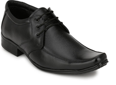 

Pureits Leathers Lace Up For Men(Black