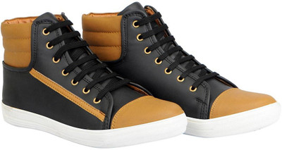 

FAUSTO Ankle Sneakers For Men(Black