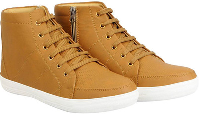 

FAUSTO Ankle Sneakers For Men(Tan