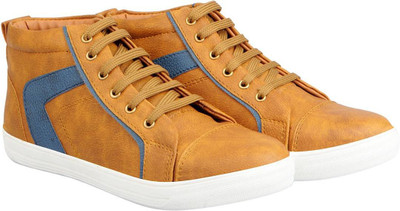 

FAUSTO Ankle Sneakers For Men(Tan