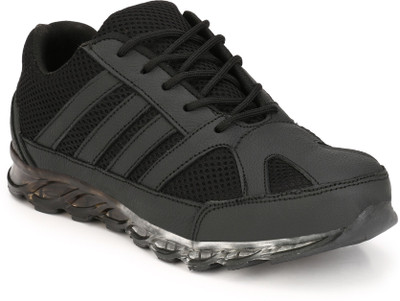 

Eego Italy Genuine Leather Steel Toe Safety Shoes Walking Shoes For Men(Black
