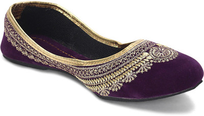 

Paduki Ethnic Bellies Bellies For Women(Purple