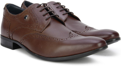 

Louis Philippe Lace Up Shoes For Men(Tan