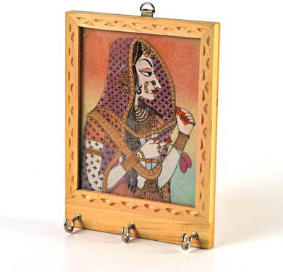 50% OFF on Home India Wooden Key Holder(3 Hooks) 50% OFF on Home India Wooden Key Holder(3 Hooks)