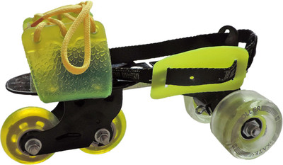 

Jaspo Fast Auto roller Quad Roller Skates - Size 1-8 UK(Multicolor)