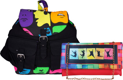 

Vivinkaa Women Casual Multicolor Leatherette Sling Bag