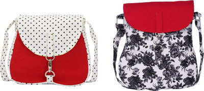 

Vivinkaa Women Casual Multicolor Canvas Sling Bag