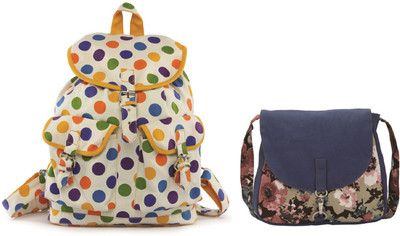 

Vivinkaa Women Casual Multicolor Canvas Sling Bag