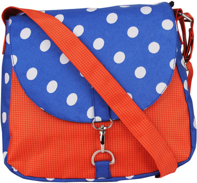 

Vivinkaa Women Casual Orange PU Sling Bag