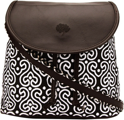 

Vivinkaa Women Casual Brown Leatherette Sling Bag