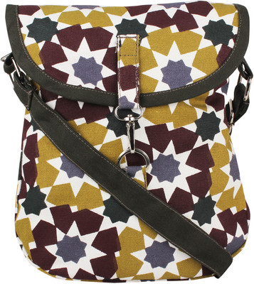 

Vivinkaa Women Casual Multicolor Canvas Sling Bag