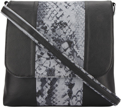 

Vivinkaa Women Casual Black Leatherette Sling Bag