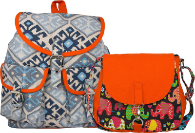 

Vivinkaa Women Casual Multicolor Canvas Sling Bag