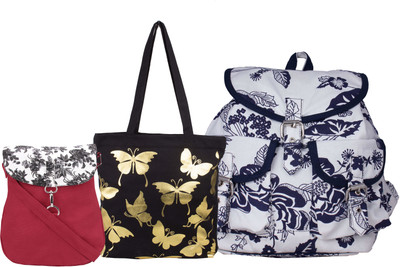 

Vivinkaa Women Casual Multicolor Canvas Sling Bag