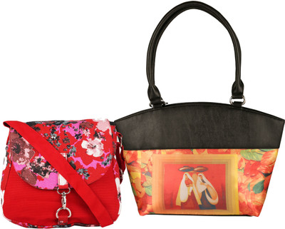 

Vivinkaa Women Casual Multicolor Canvas Sling Bag